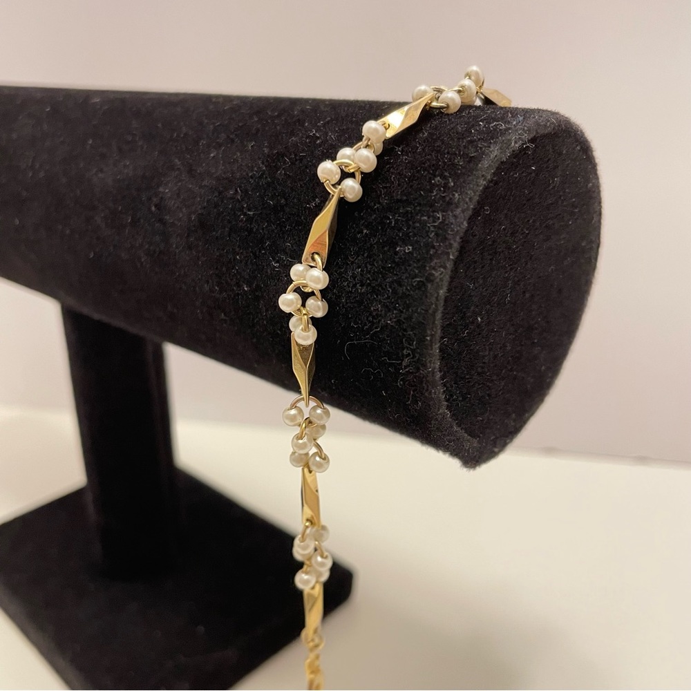 Vintage Faux Pearl Mermaid Core Summer Beach Preppy Classic Vacation Bracelet - Picture 7 of 7